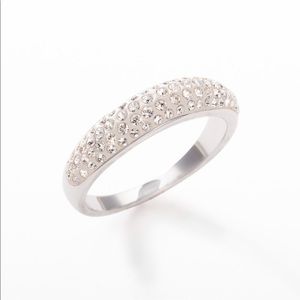 Touchstone Crystal Luna ring